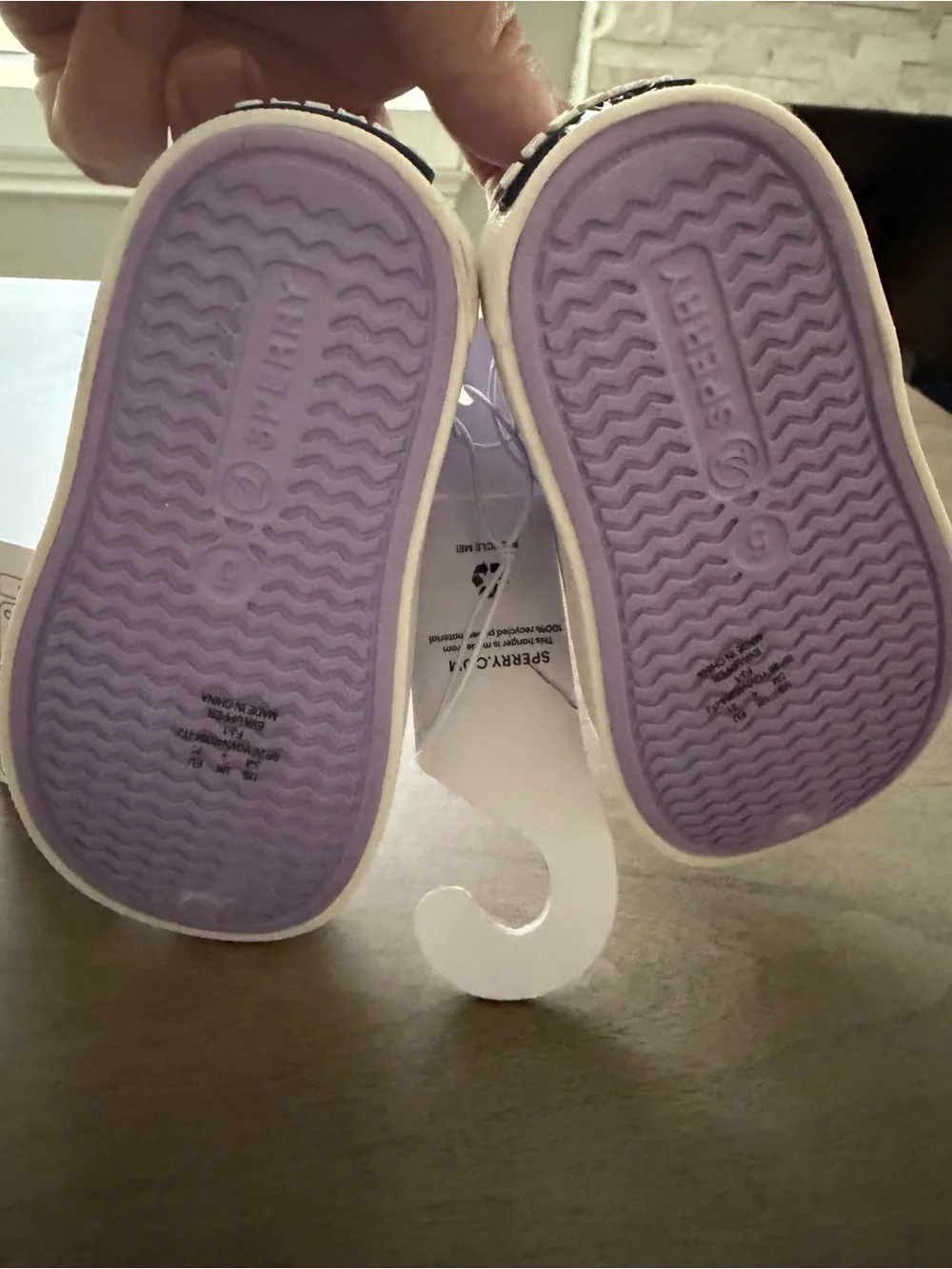 NWT Sperry Toddler Girls Eva Slip-On Lightweight Sneakers 5
